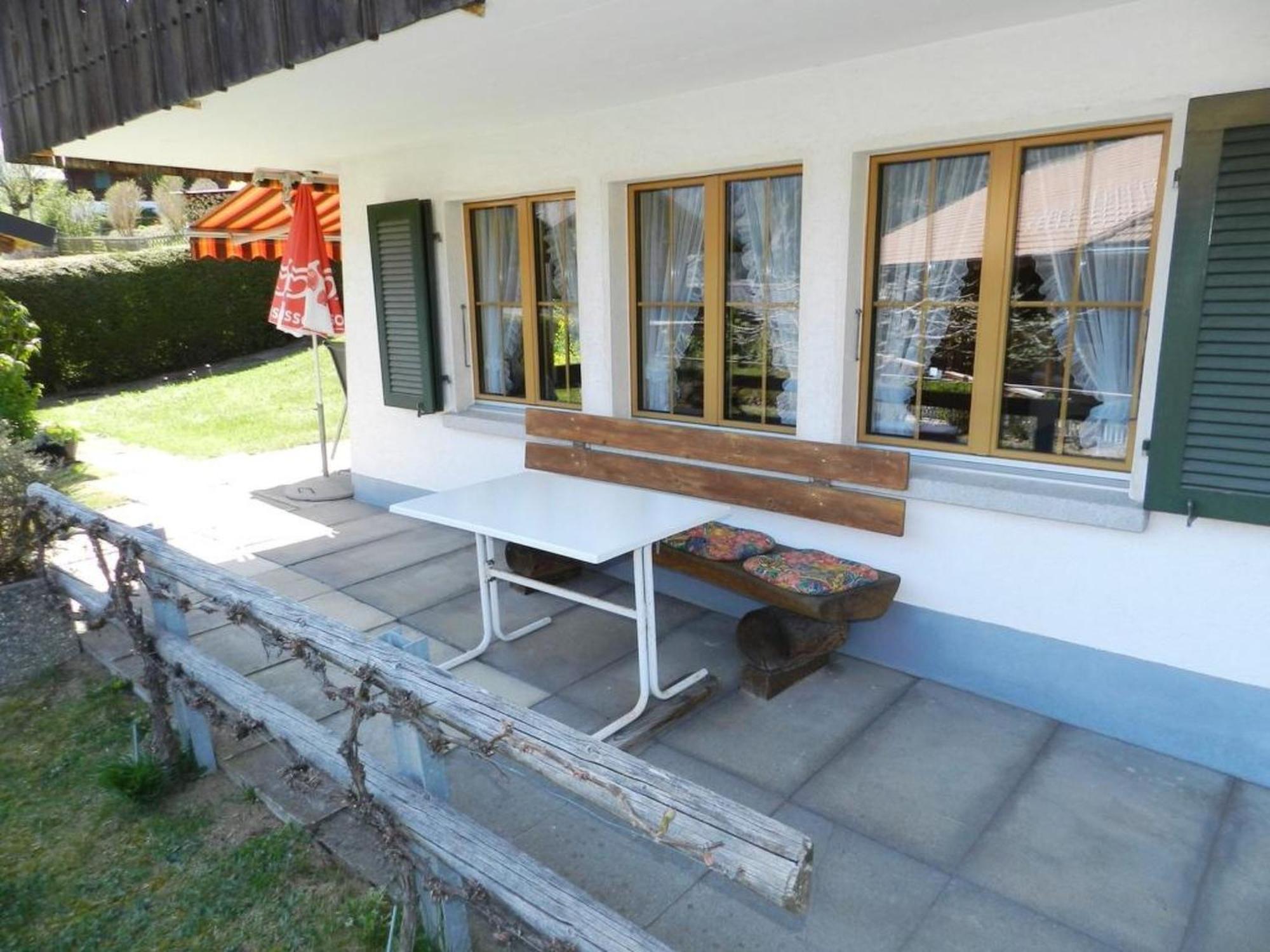 Apartment Bolgen Zweisimmen Buitenkant foto