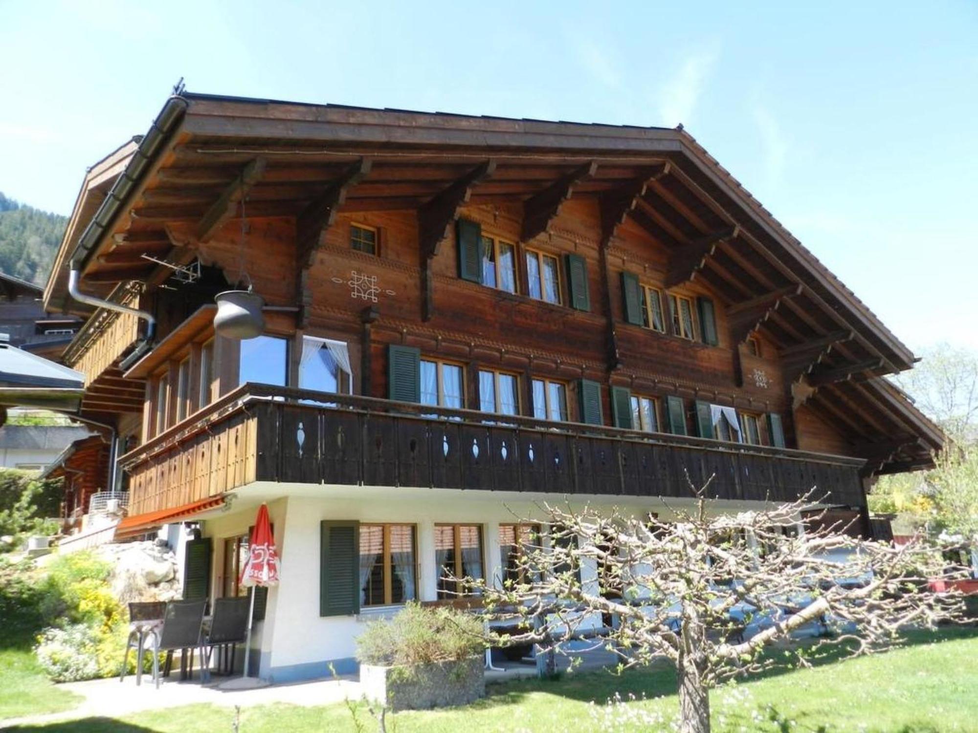 Apartment Bolgen Zweisimmen Buitenkant foto